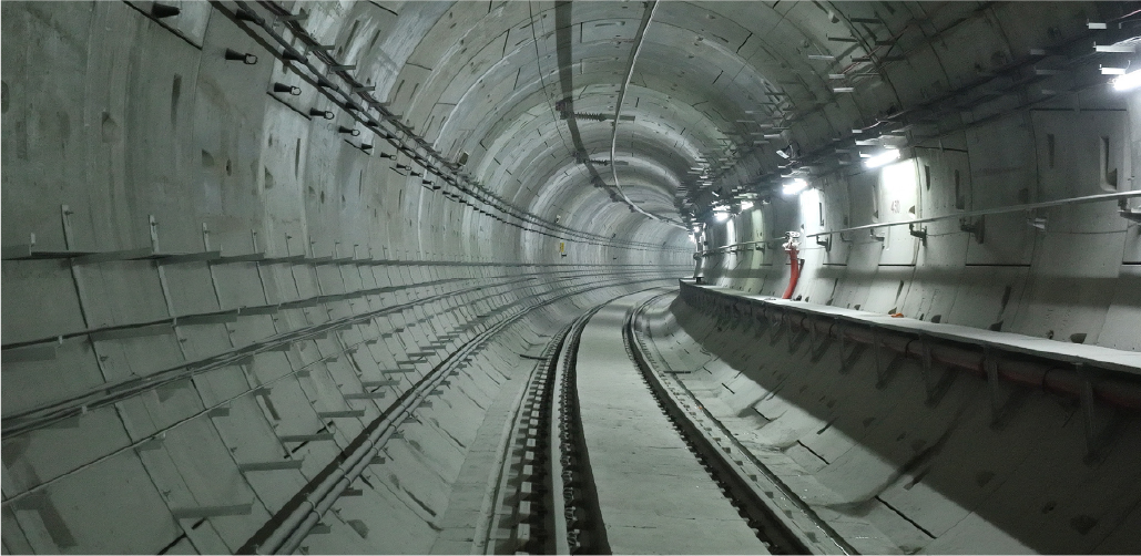 Underground tunnel for Aqua Line-III of the Mumbai Metro, Maharashtra